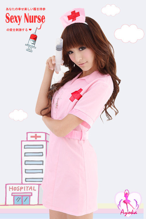 Sexy Tempting Nurse Costume Outfit - LingerieCats