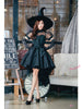 Lingeriecats Sexy Black Bewitching Women Halloween with Hat and Glove Costume