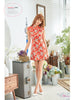 Lingeriecats Charming girl Elegant romantic Jacquard embroidery Colorful lunar new year Cheongsam Cosplay Costume Set