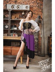 Lingeriecats Halloween Ladies Pirate Caribbean Buccaneer Fancy Dress Party Costume