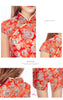 Lingeriecats Charming girl Elegant romantic Jacquard embroidery Colorful lunar new year Cheongsam Cosplay Costume Set