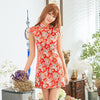 Lingeriecats Charming girl Elegant romantic Jacquard embroidery Colorful lunar new year Cheongsam Cosplay Costume Set