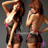 Chic Vertical Stripe Babydoll