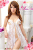 Sexy White Open Front Babydoll Lingerie