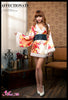 Lingeriecats Sexy Luxury Japanese Pearl White Kimono Outfit Cosplay Costume Set