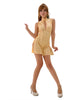 LINGERIECATS Sexy Luxurious Golden Embroidered Chinese Doll Cosplay Cheongsam Costume