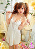 Lingeriecats Fascinating Lace Halter-neck Rayon Chemise