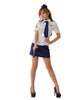 LINGERIECATS Sexy Clear Sky Air Force Officer Cosplay Costume Set
