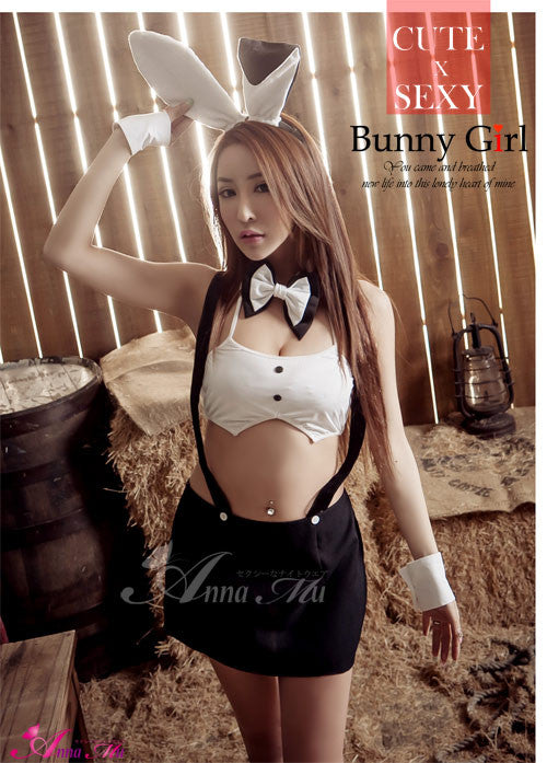Lingeriecats Sexy Playful Bunny Girl Outfit Cosplay Costume Set - LingerieCats