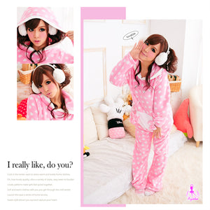 Pink Cotton Candy Pajama - LingerieCats