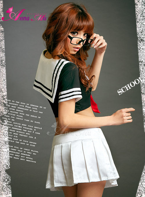 Lingeriecats Sexy lovely Sailor Outfit Cosplay Costume Set - LingerieCats