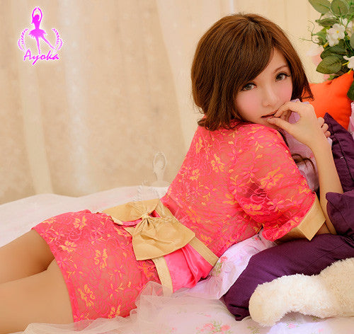 Lingeriecats Sexy Enchanting Japanese Kimono Costume - LingerieCats