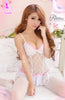 Lingeriecats Sexy Dot Bow Long Corset White