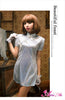 Lingeriecast Sexy White Cheongsam Dress