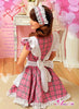 (Discn't)  Lingeriecats Sexy Cherry Pie Sweet Heart Maid Outfit Cosplay Costume Set