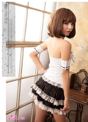 Lingeriecats Sexy lovely French Maid Outfit Cosplay Costume Set - LingerieCats