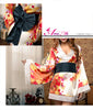 Lingeriecats Sexy Luxury Japanese Pearl White Kimono Outfit Cosplay Costume Set