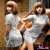 Lingeriecast Sexy White Cheongsam Dress