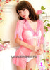 Ruffled Mistyrose Robe
