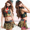 Sexy Army 3 Pieces Costume