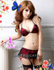 Seductive Halter-Neck Bikini Lingerie Set