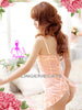Lingeriecats Enchanting Bright Orange Rayon Chemise