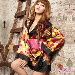 Lingeriecats Sexy Luxury Japanese Kimono Outfit Cosplay Costume Set