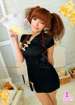 China Doll Cheongsam Costume - LingerieCats