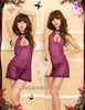 Chinese Purple Doll Cheongsam Costume