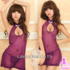 Chinese Purple Doll Cheongsam Costume