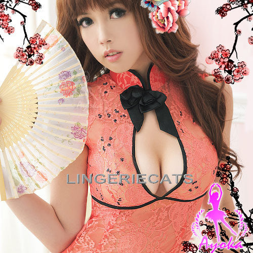 Appealing Chinese Cheongsam Costume - LingerieCats