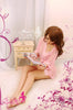 Pink See-through Kimono Lingerie Robe