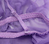 Hot Sexy Open Front Purple Babydoll Lingerie