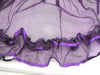Hot Sexy Purple Lingerie Skirt with Stocking 3 Set