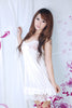 Elegant White/ Pink Babydoll Lingerie (Plus Size)