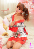 (Discn't) Blooming Kimono 2 Pcs Costume