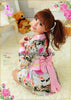 Colorful Kimono 2 Pcs Costume