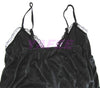Sexy Black Babydoll Lingerie Lace Dress
