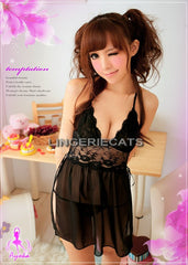 Sheer Seduction 2 Pcs Babydoll