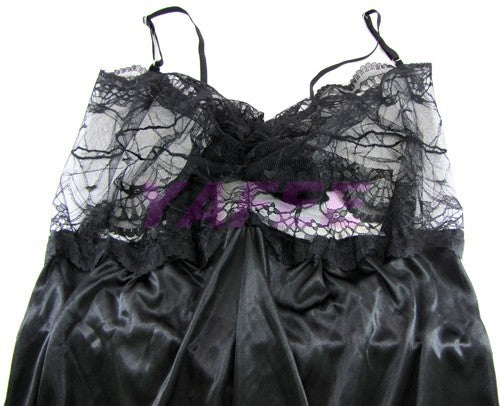 New Sexy Women Lingerie underwear Soft dress Black - LingerieCats
