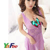 Seductive Purple Babydoll G-String Lingerie