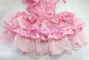 Sexy & Cute Pink Satin Babydoll Lingerie
