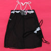 Sexy Peek-A-Boo Black Seductived Backless  Lingerie