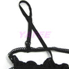 Spicy Backless Black Babydoll Lingerie